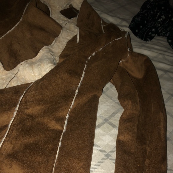 JOUJOU FAUX SHEARLING COAT - Picture 2 of 6